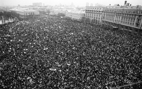 Митинг 25.02.1990. Фото-Дмитрий Борко